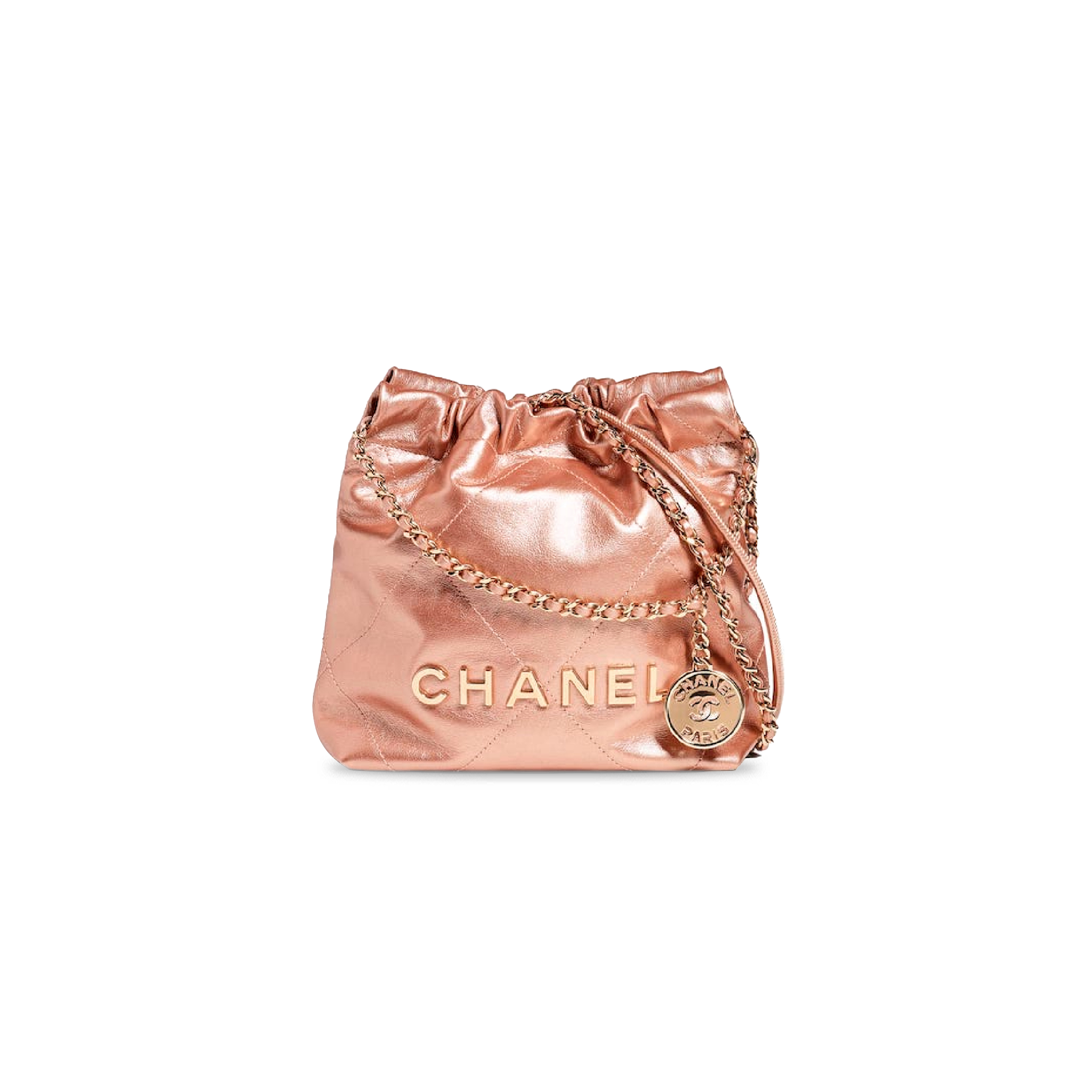 CHANEL 22 MINI HANDBAG AS3980 B10691 NN728 (20*19*6cm)